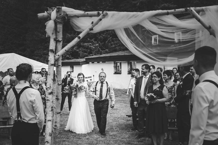 Svatba v Boudě v Obřím dole, Krkonoše